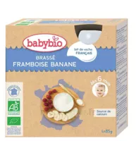 Babybio Gourde Brassé Framboise Banane à JOINVILLE-LE-PONT