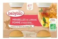 Babybio Pot Mirabelle Pomme à JOINVILLE-LE-PONT