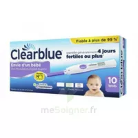 Clearblue Test D'ovulation 2 Hormones B/10 à JOINVILLE-LE-PONT